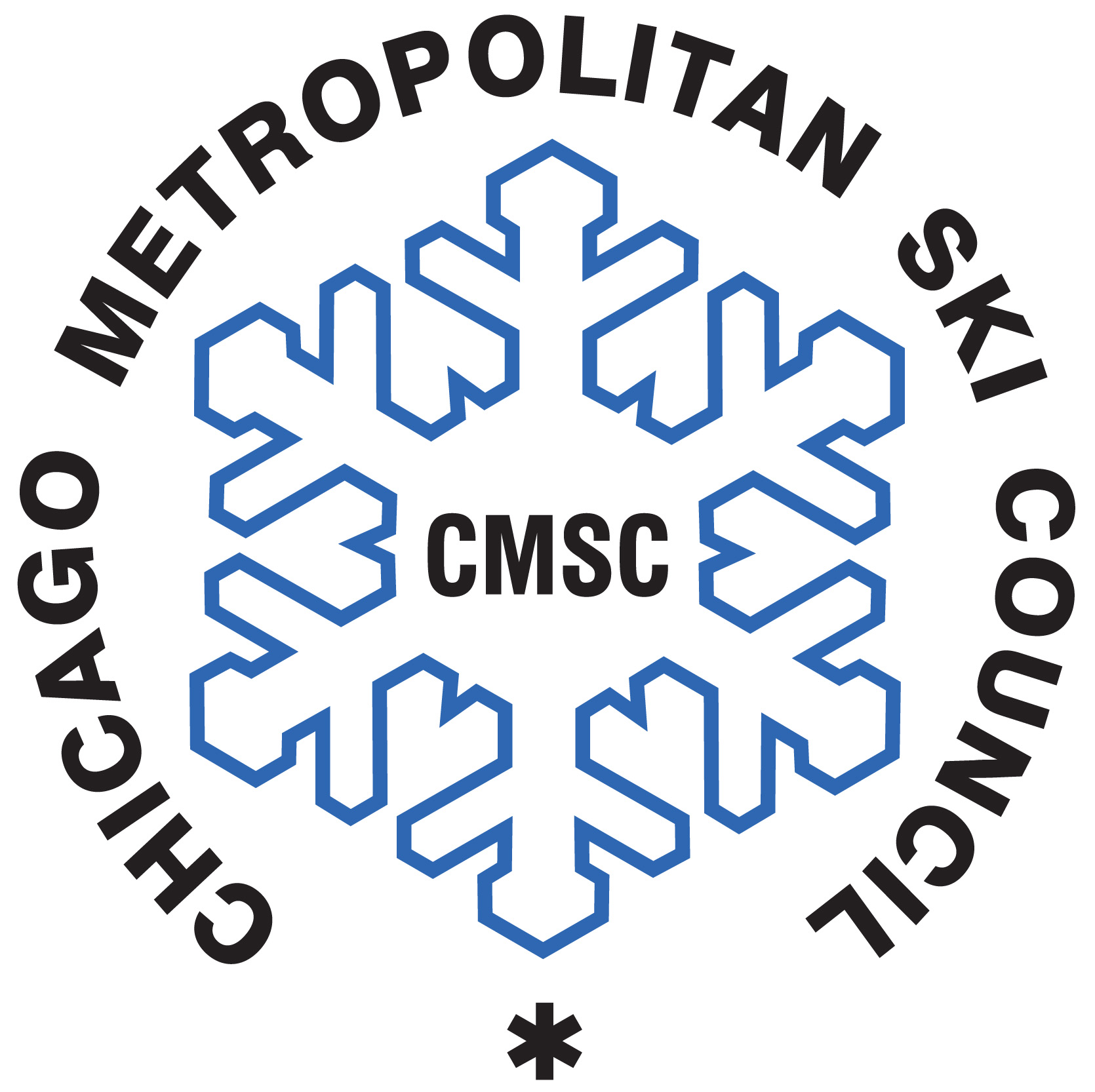 CMSC Logo Blue and Black